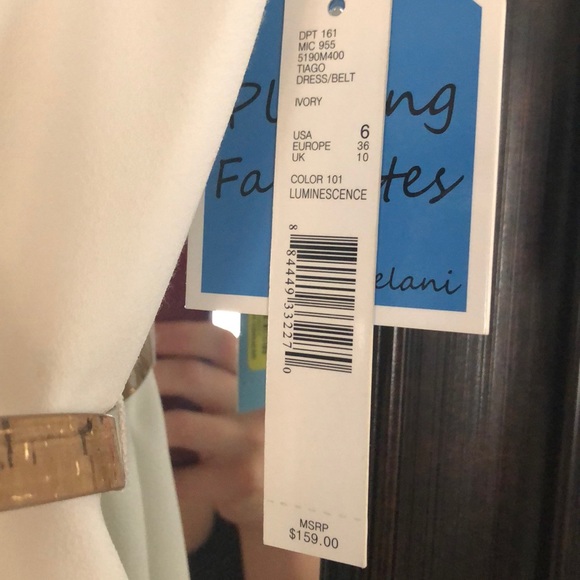 Ivory Antonio Melania dress- OBO - SIZE 6 - Picture 4 of 6